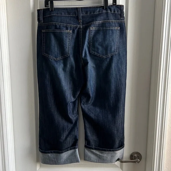 Merona Mid Rise Crop Jeans-Size 12 - Picture 2 of 3